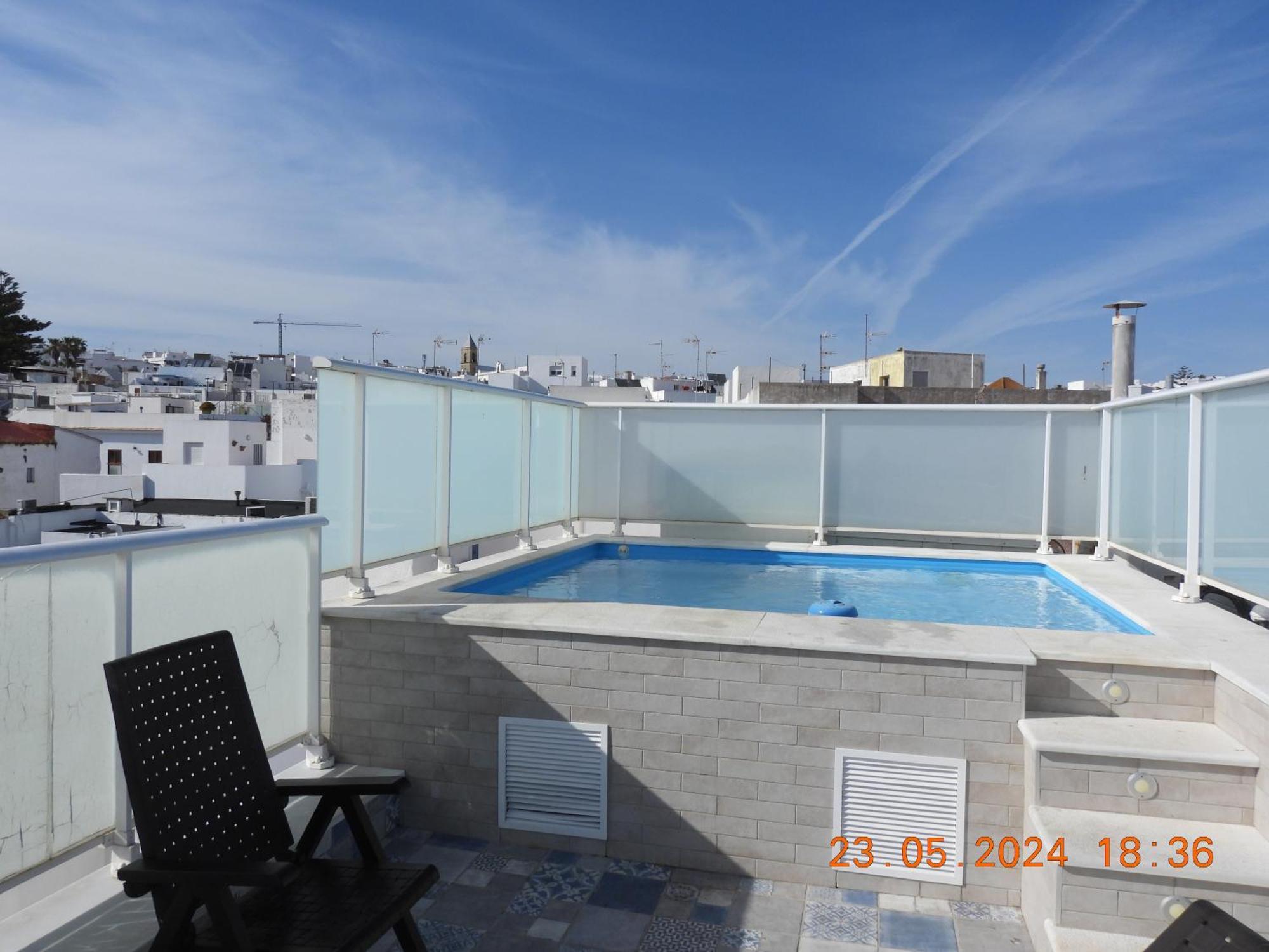 Aba Penthouse, Piscina&Azotea Privada Apartamento Conil De La Frontera Exterior foto